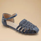 Women's Casual Daily Weave Adjusting Buckle Flat Sandals - Greatonushoes
