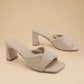 Women's Casual Simple Chunky Heel Sandals - Greatonushoes