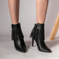 Black Tassel Ankle Boots - Greatonushoes