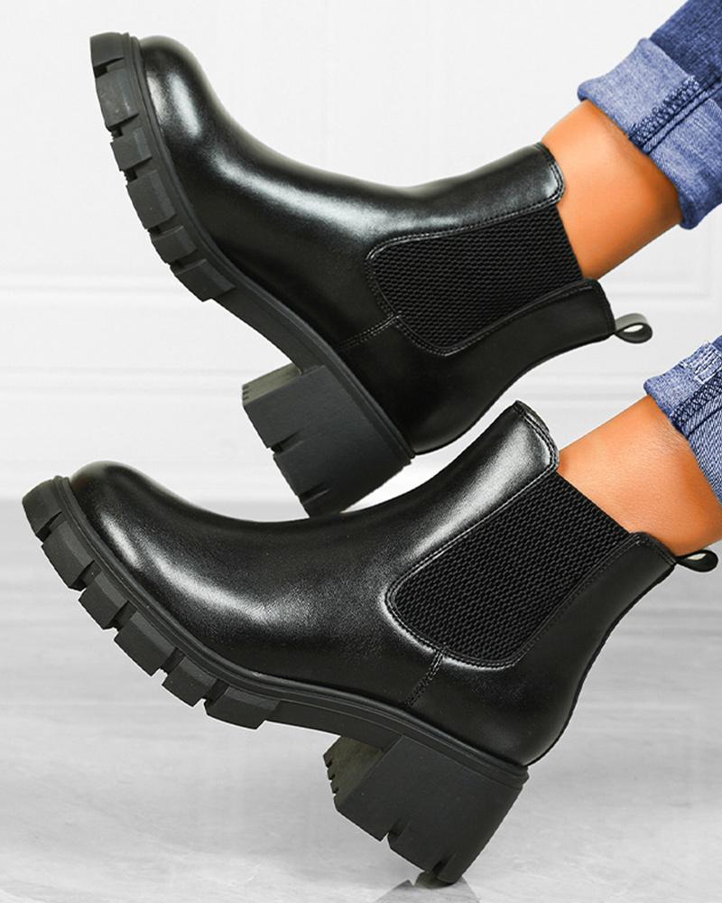 Black Chelsea boots - Greatonushoes