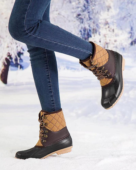 Women's Casual Daily Thickened Cotton Snow Boots - Greatonushoes
