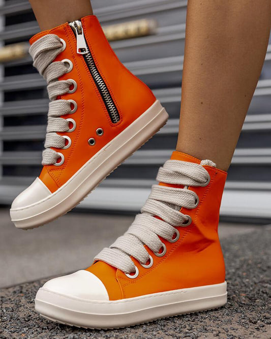Lace-up Sneakers - Greatonushoes