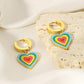 Rainbow Heart Earrings - Greatonushoes