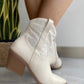 Rhinestone Ankle Boots - Greatonushoes