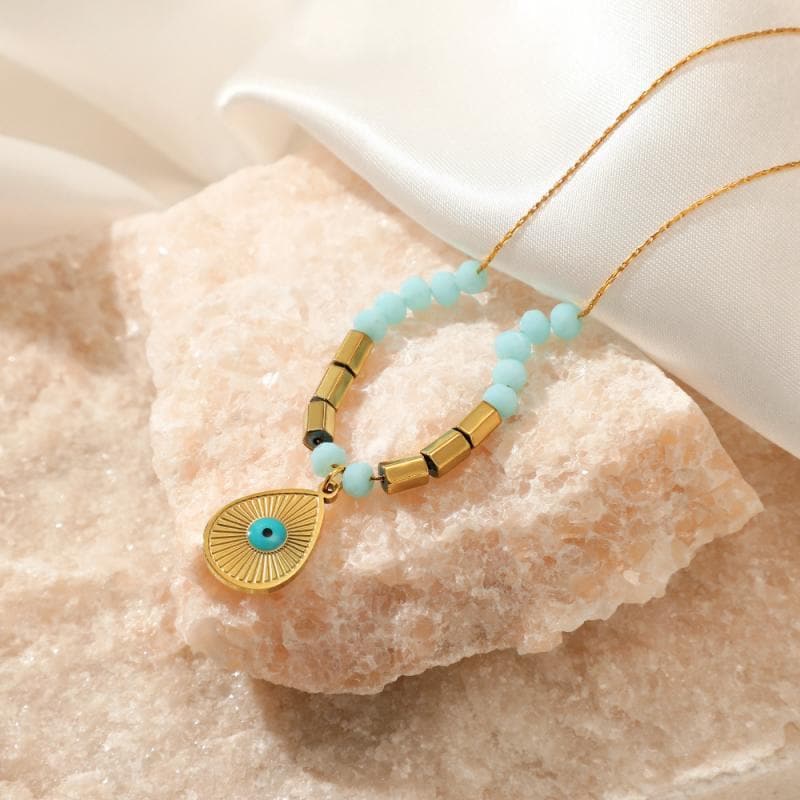 Women's Water Drop Pendant Necklaces - Greatonushoes