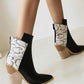 Women's Casual Simple Split Joint Zipper Ankle Boots - Greatonushoes