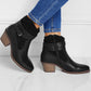 Women's Casual Daily Simple Split Joint Zipper Boots - Greatonushoes
