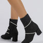 Women's Casual Daily Rhinestone Zipper Boots - Greatonushoes