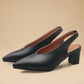 Women's Elegant Daily Pointed Toe Gore Heels - Greatonushoes