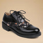 Women's Casual Splice Lace-up Flats - Greatonushoes