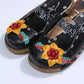 Women's Casual Daily National Print Platform Heel Sandals - Greatonushoes