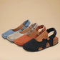 Women's Casual Daily Velcro Cork Bottom Ssandals - Greatonushoes