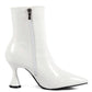Women's Patent Leather Side-zip Stiletto Ankle Boots - Greatonushoes