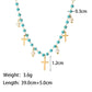 Women's Cross Pearl Tassel Necklace - Greatonushoes