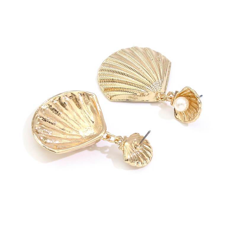 Women's Shell Earrings - Greatonushoes