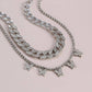Women's Punk Style Butterfly Chain Necklaces - Greatonushoes