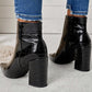 Women's Elegant Simple Pointed Toe Chunky Heel Boots - Greatonushoes