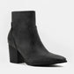Women's Casual Daily Simple Zipper Chunky Heel Boots - Greatonushoes