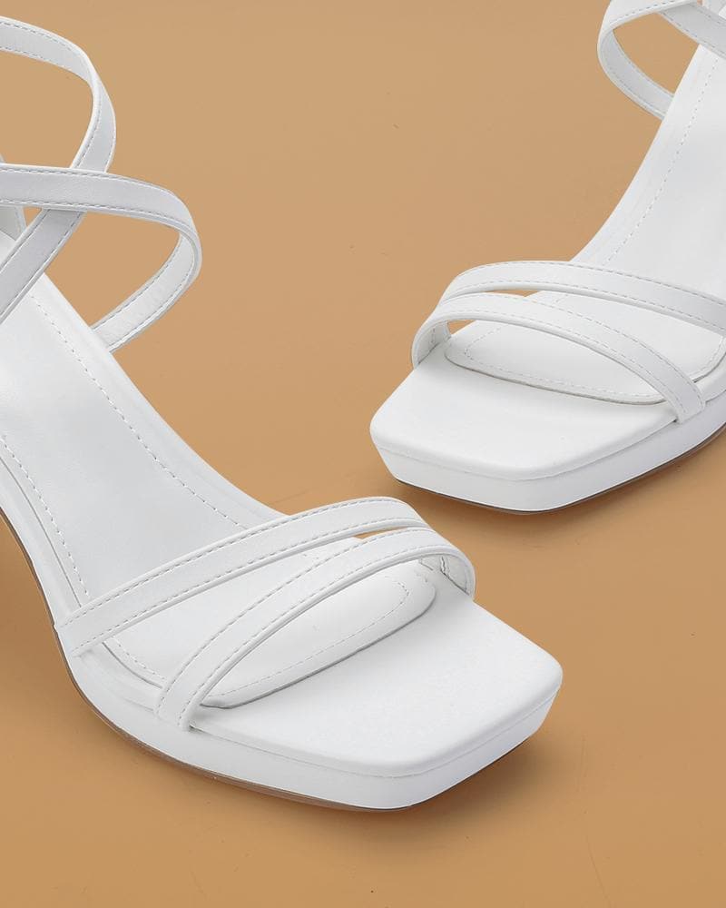 Women's Elegant Daily High Heel Sandals - Greatonushoes
