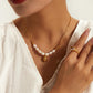 Women's Elegant Pearl Necklace - Greatonushoes