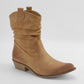Women's Fashion Comfy Daily Solid Color Zipper Ankle Boots - Greatonushoes